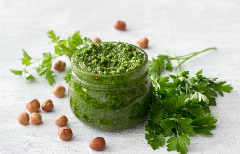 Ligurische Küche - Favabohnenpesto