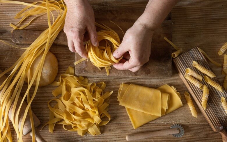 Pasta in der lombardischen Küche