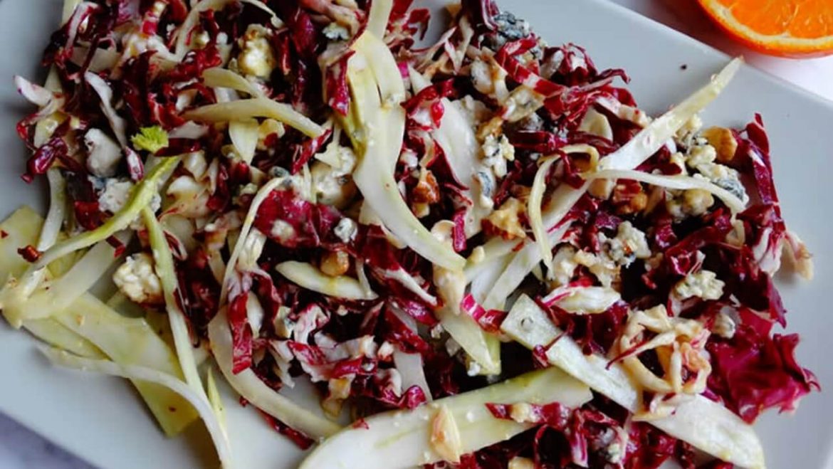 Radicchio Fenchel Salat: Original italienisches Rezept