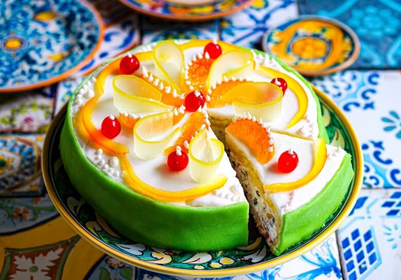 Sizilianische Küche: Cassata Siciliana